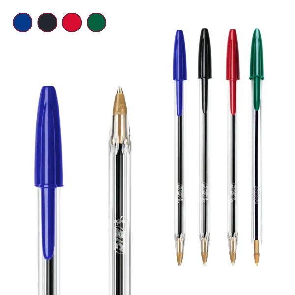 Boligrafo Bic Cristal 4 Uds 1,00€