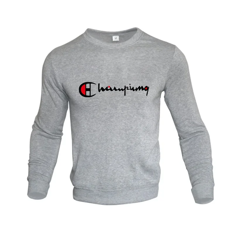 Sudadera lisa De cuello redondo para Hombre y mujer, camisa De cuello redondo co - Imagen 3