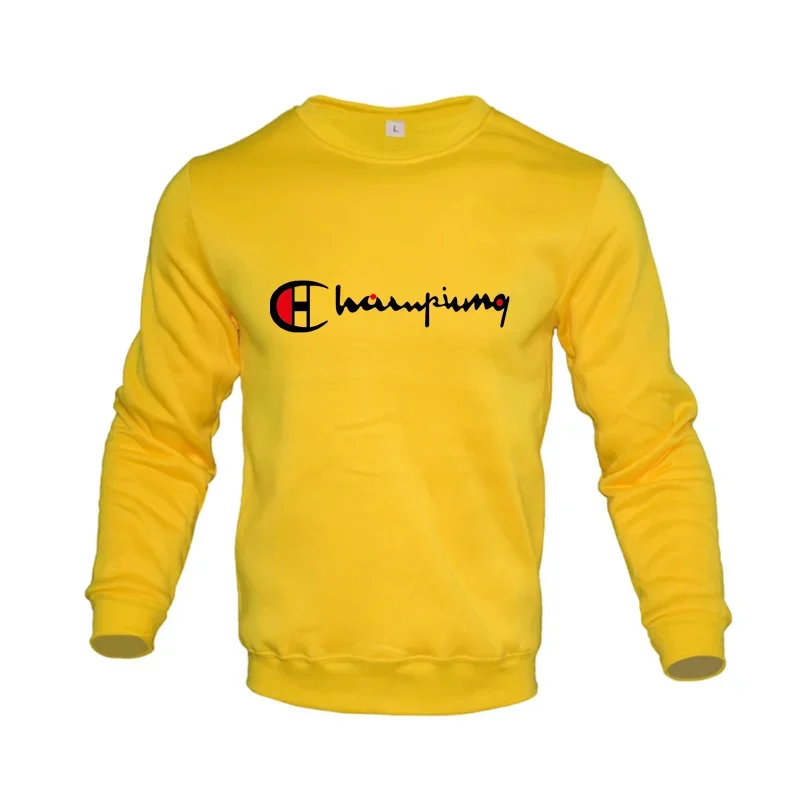 Sudadera lisa De cuello redondo para Hombre y mujer, camisa De cuello redondo co - Imagen 8