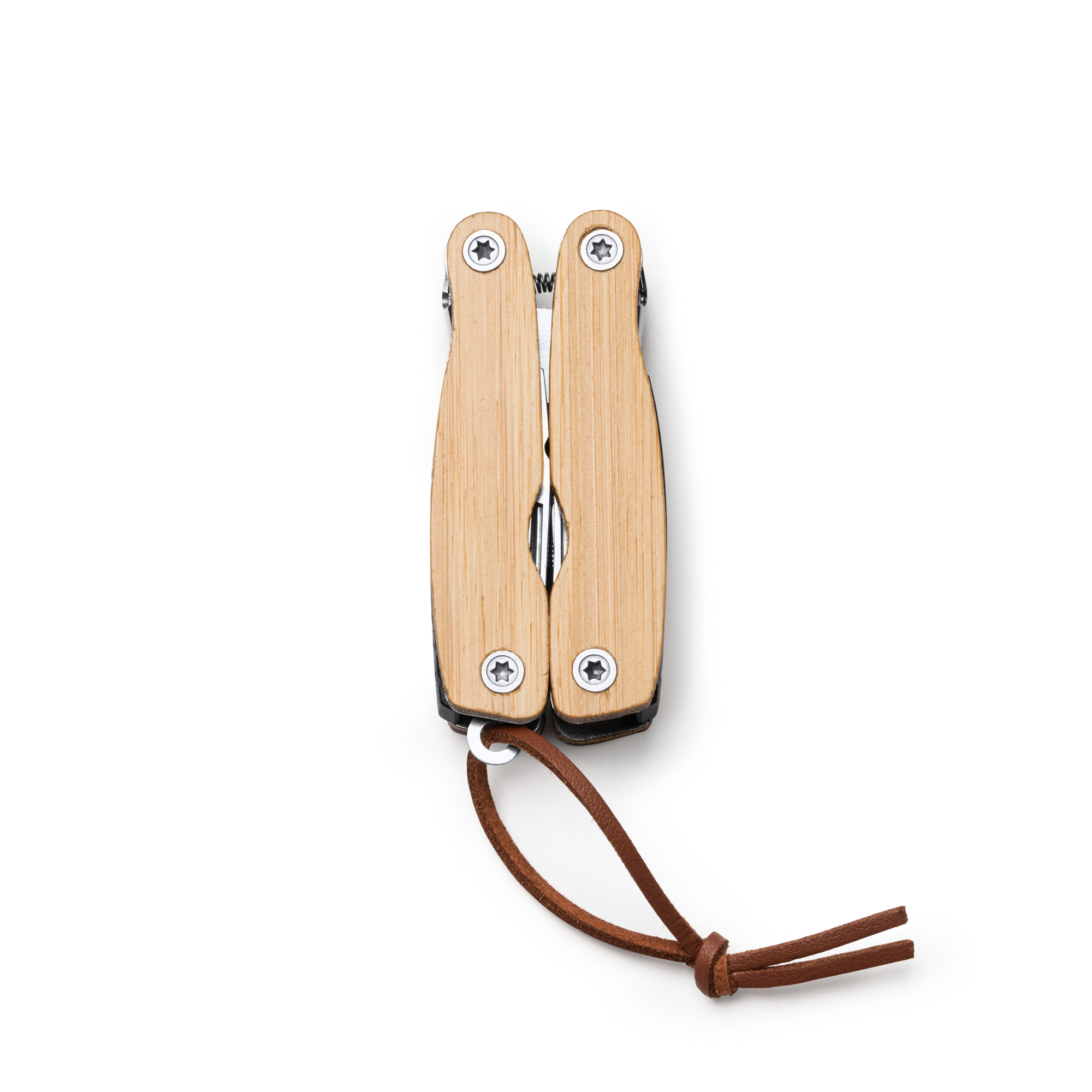 Stamina – MURDOK Multiherramienta acero inoxidable y mango de bambú - Imagen 3