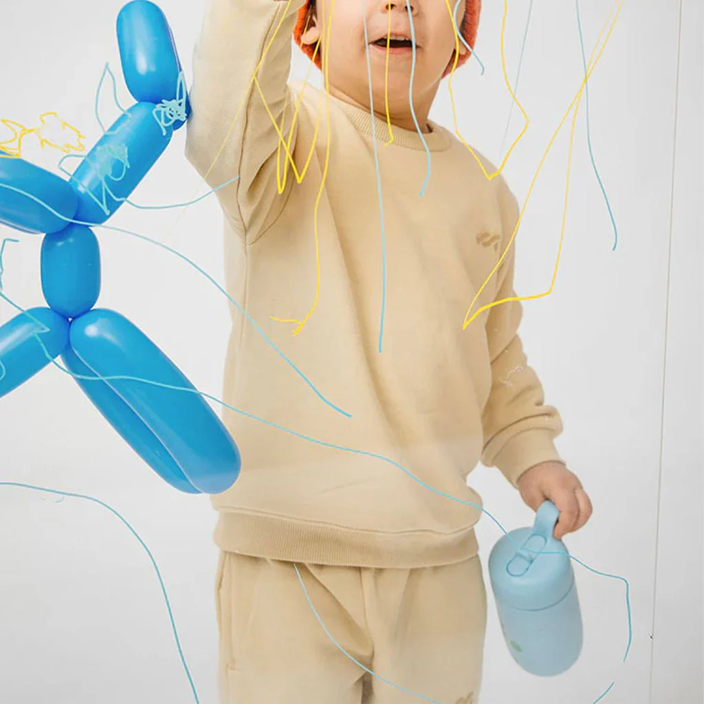 Botella Térmica Kids Azul 400ml - Imagen 7